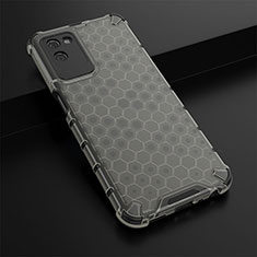 Custodia Silicone Trasparente Laterale 360 Gradi Cover AM1 per Realme V11s 5G Nero