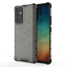 Custodia Silicone Trasparente Laterale 360 Gradi Cover AM1 per Samsung Galaxy A82 5G Nero