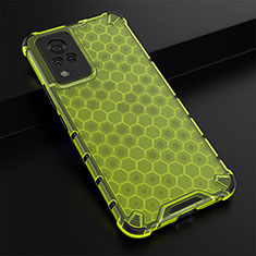 Custodia Silicone Trasparente Laterale 360 Gradi Cover AM1 per Vivo V21 5G Verde