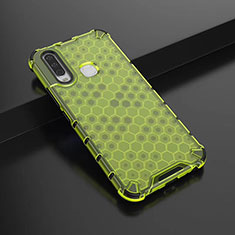 Custodia Silicone Trasparente Laterale 360 Gradi Cover AM1 per Vivo Y17 Verde