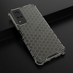 Custodia Silicone Trasparente Laterale 360 Gradi Cover AM1 per Vivo Y51A Nero