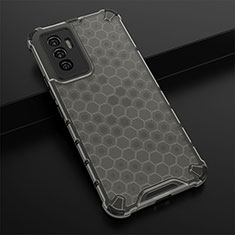 Custodia Silicone Trasparente Laterale 360 Gradi Cover AM1 per Vivo Y75 4G Nero