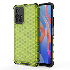 Custodia Silicone Trasparente Laterale 360 Gradi Cover AM1 per Xiaomi Poco M4 Pro 5G Verde