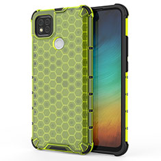 Custodia Silicone Trasparente Laterale 360 Gradi Cover AM1 per Xiaomi Redmi 9 Activ Verde