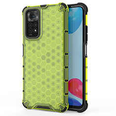 Custodia Silicone Trasparente Laterale 360 Gradi Cover AM1 per Xiaomi Redmi Note 11 4G (2022) Verde