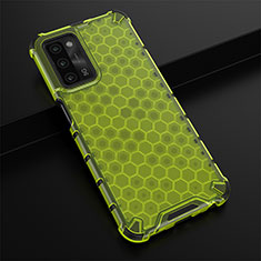 Custodia Silicone Trasparente Laterale 360 Gradi Cover AM2 per Oppo A53s 5G Verde