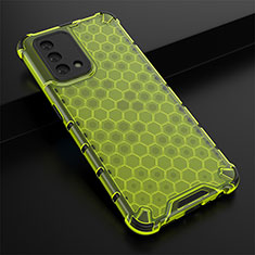 Custodia Silicone Trasparente Laterale 360 Gradi Cover AM2 per Oppo A74 4G Verde