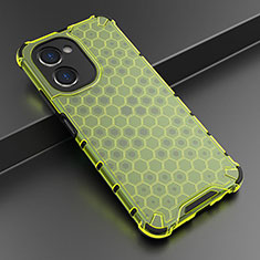 Custodia Silicone Trasparente Laterale 360 Gradi Cover AM2 per Realme C33 (2023) Verde