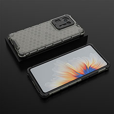 Custodia Silicone Trasparente Laterale 360 Gradi Cover AM2 per Xiaomi Mi Mix 4 5G Nero