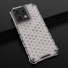 Custodia Silicone Trasparente Laterale 360 Gradi Cover AM2 per Xiaomi Redmi Note 13 5G Bianco