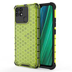 Custodia Silicone Trasparente Laterale 360 Gradi Cover AM3 per Realme Narzo 50A Verde