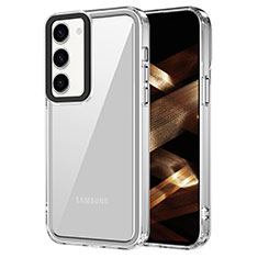 Custodia Silicone Trasparente Laterale Cover AC1 per Samsung Galaxy S23 Plus 5G Chiaro