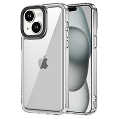 Custodia Silicone Trasparente Laterale Cover AC2 per Apple iPhone 13 Chiaro