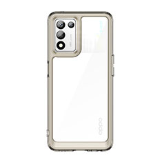 Custodia Silicone Trasparente Laterale Cover J01S per Realme Q3s 5G Grigio