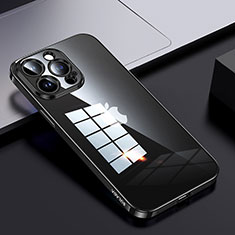 Custodia Silicone Trasparente Laterale Cover LD2 per Apple iPhone 13 Pro Nero