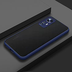 Custodia Silicone Trasparente Laterale Cover M02 per Xiaomi Mi 12S 5G Blu