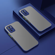 Custodia Silicone Trasparente Laterale Cover P01 per Xiaomi Poco X3 GT 5G Blu