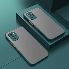 Custodia Silicone Trasparente Laterale Cover P01 per Xiaomi Poco X3 GT 5G Verde