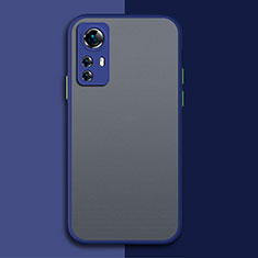 Custodia Silicone Trasparente Laterale Cover P02 per Xiaomi Redmi Note 12S Blu