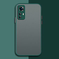 Custodia Silicone Trasparente Laterale Cover P02 per Xiaomi Redmi Note 12S Verde Notte