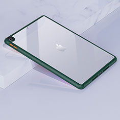 Custodia Silicone Trasparente Laterale Cover per Apple iPad 10.2 (2019) Verde