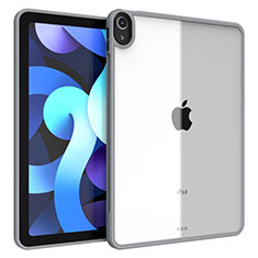 Custodia Silicone Trasparente Laterale Cover per Apple iPad Air 4 10.9 (2020) Grigio Scuro