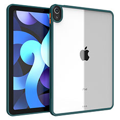 Custodia Silicone Trasparente Laterale Cover per Apple iPad Air 4 10.9 (2020) Verde