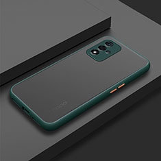 Custodia Silicone Trasparente Laterale Cover per Oppo A93s 5G Verde Notte