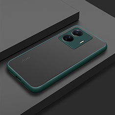 Custodia Silicone Trasparente Laterale Cover per Vivo iQOO Z6 Pro 5G Verde