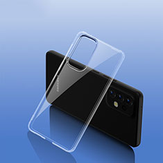 Custodia Silicone Trasparente Laterale Cover W01L per Samsung Galaxy A73 5G Chiaro