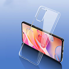 Custodia Silicone Trasparente Laterale Cover W01L per Xiaomi POCO M3 Pro 5G Chiaro