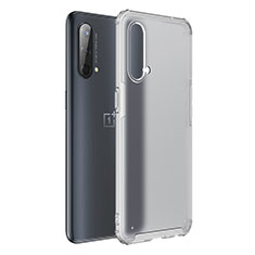 Custodia Silicone Trasparente Laterale Cover WL1 per OnePlus Nord CE 5G Chiaro