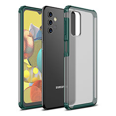 Custodia Silicone Trasparente Laterale Cover WL1 per Samsung Galaxy A32 5G Verde