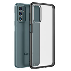 Custodia Silicone Trasparente Laterale Cover WL1 per Samsung Galaxy M23 5G Nero