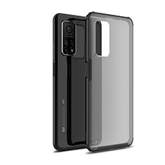 Custodia Silicone Trasparente Laterale Cover WL1 per Xiaomi Mi 10T Pro 5G Nero