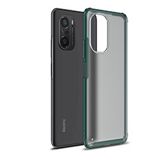 Custodia Silicone Trasparente Laterale Cover WL1 per Xiaomi Mi 11X 5G Verde