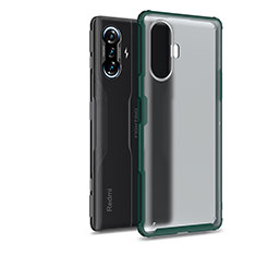 Custodia Silicone Trasparente Laterale Cover WL1 per Xiaomi Poco F3 GT 5G Verde