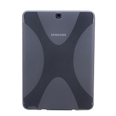 Custodia Silicone Trasparente Morbida X-Line per Samsung Galaxy Tab S2 8.0 SM-T710 SM-T715 Grigio