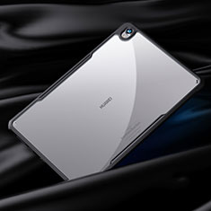 Custodia Silicone Trasparente Specchio Laterale Cover per Huawei MediaPad M6 10.8 Nero