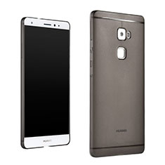 Custodia Silicone Trasparente Ultra Slim Morbida per Huawei Mate S Grigio