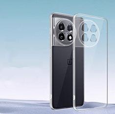 Custodia Silicone Trasparente Ultra Slim Morbida per OnePlus Ace 2 5G Chiaro