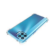 Custodia Silicone Trasparente Ultra Slim Morbida per Oppo F17 Pro Chiaro