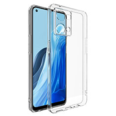 Custodia Silicone Trasparente Ultra Slim Morbida per Oppo Reno8 4G Chiaro