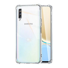 Custodia Silicone Trasparente Ultra Slim Morbida per Samsung Galaxy A70E Chiaro