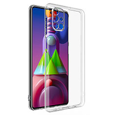 Custodia Silicone Trasparente Ultra Slim Morbida per Samsung Galaxy M51 Chiaro