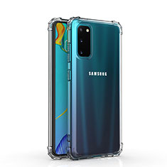 Custodia Silicone Trasparente Ultra Slim Morbida per Samsung Galaxy S20 Chiaro