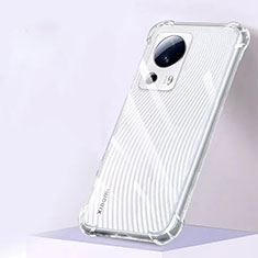 Custodia Silicone Trasparente Ultra Slim Morbida per Xiaomi Mi 13 Lite 5G Chiaro