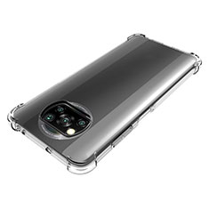 Custodia Silicone Trasparente Ultra Slim Morbida per Xiaomi Poco X3 NFC Chiaro