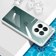 Custodia Silicone Trasparente Ultra Sottile Cover Morbida BH1 per OnePlus 12R 5G Bianco
