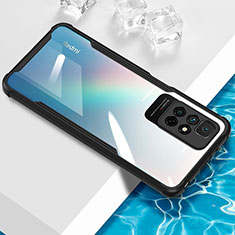 Custodia Silicone Trasparente Ultra Sottile Cover Morbida BH1 per Xiaomi Poco M4 Pro 5G Nero